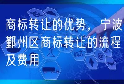 商標(biāo)轉(zhuǎn)讓的優(yōu)勢、流程與費(fèi)用詳解——以寧波鄞州區(qū)及網(wǎng)絡(luò)信息轉(zhuǎn)讓為例